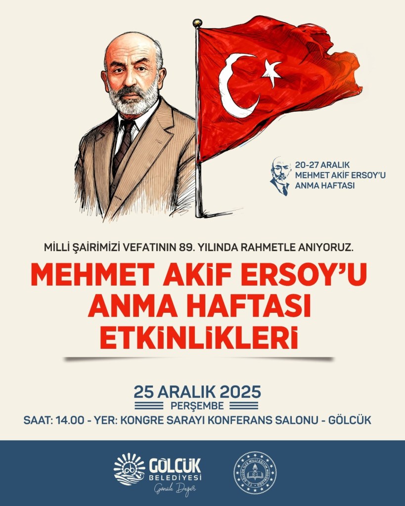 Gölcük’te Mehmet Akif Ersoy Anılacak!