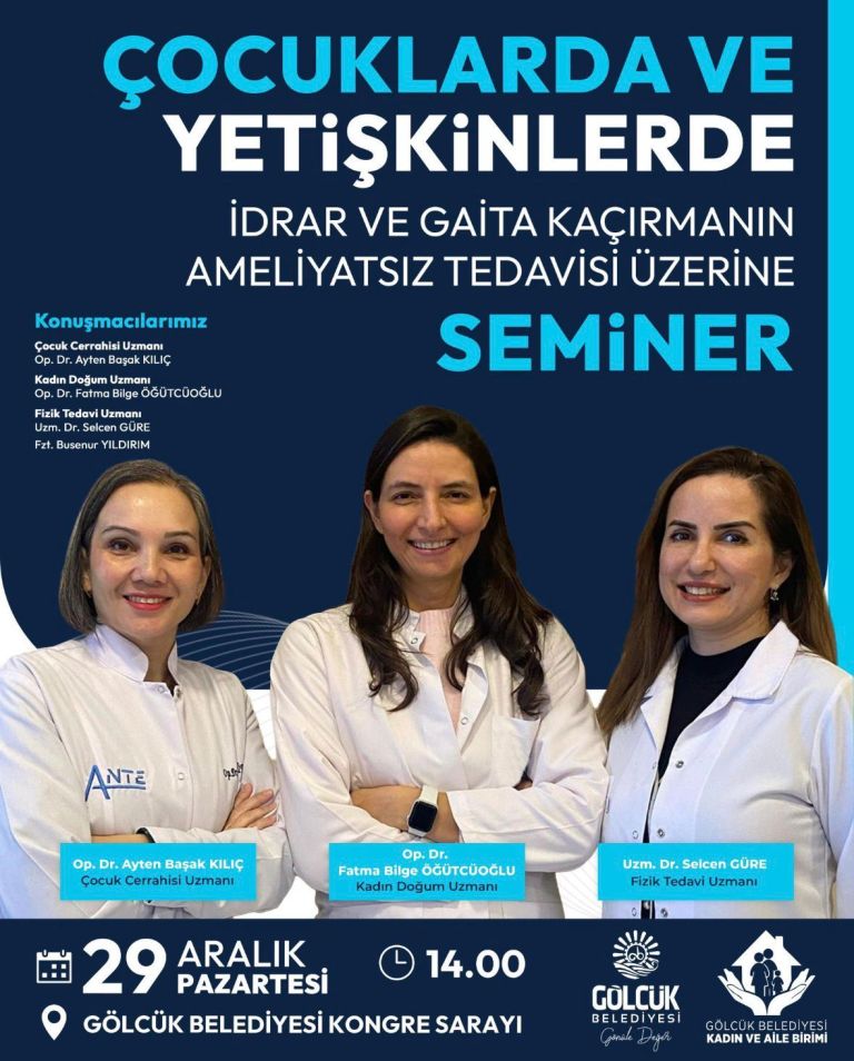 Gölcük’te Sağlık Semineri Düzenleniyor!