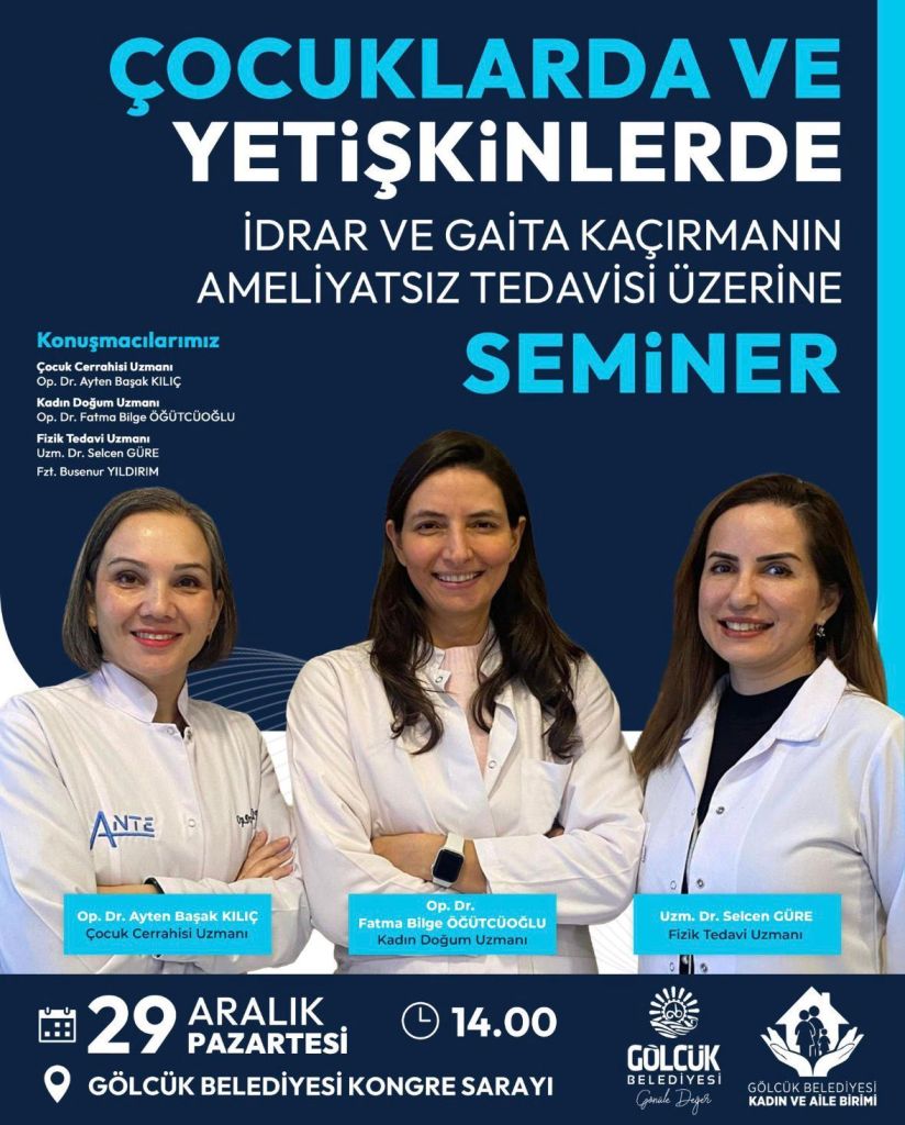 Gölcük’te Sağlık Semineri Düzenleniyor!