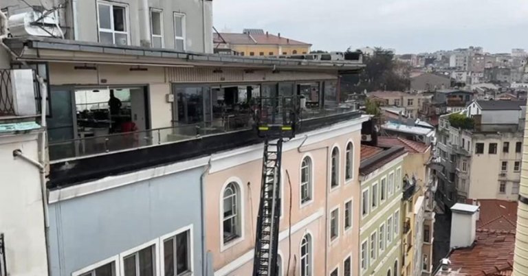 Masonlar Büyük Locası Derneği’nde yangın
