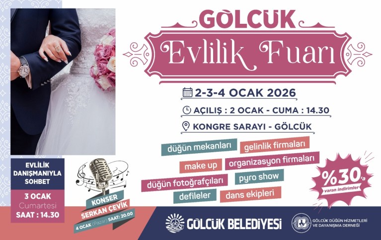 Gölcük’te Evlilik Fuarı Başlıyor!