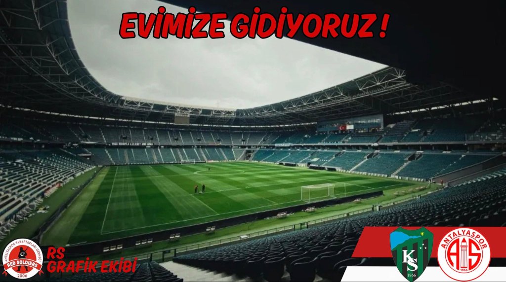 Antalya taraftarları Kocaeli’ye gidiyor!
