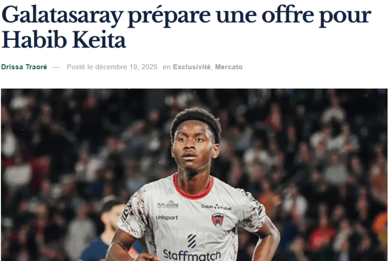 Kocaelispor’un Yıldızı Habib Keita’ya Galatasaray Talip!