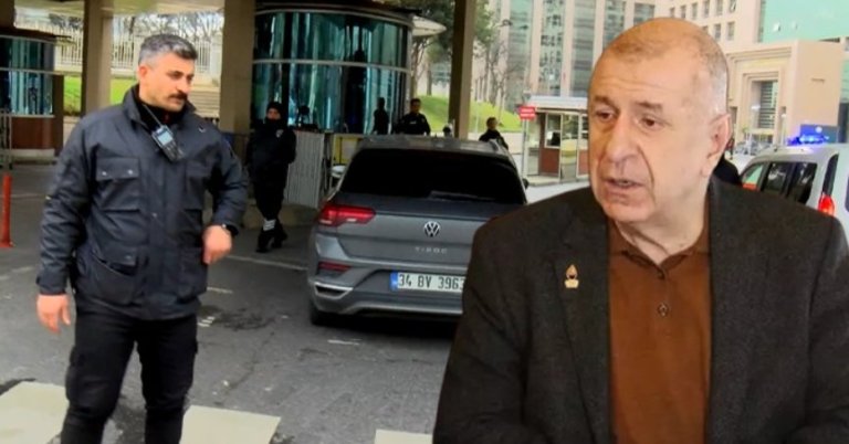 Ümit Özdağ tutuklanma talebiyle mahkemeye sevk edildi