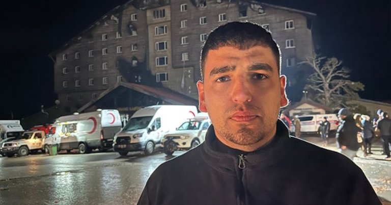 Otel personeli: İnsanlar çocuklarını hayatta kalsın diye aşağıya attı