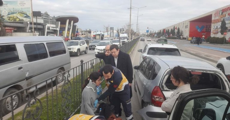 Çanakkale Belediye Başkanı Erkek kaza yaptı