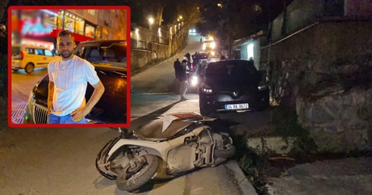 Otomobil ile çarpışan motosiklet sürücüsü hayatını kaybetti