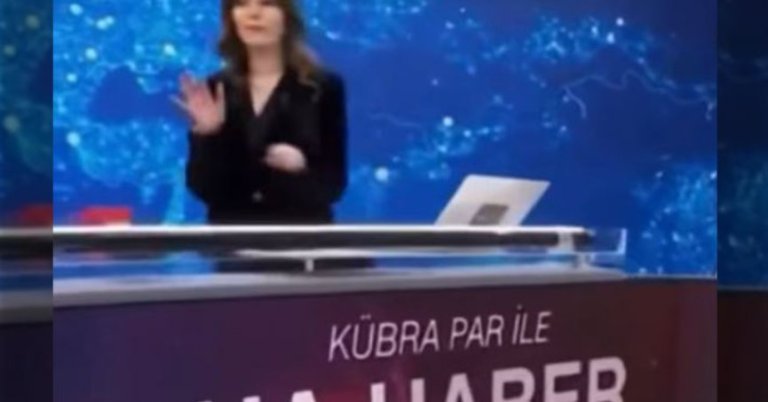 El hareketi yapan sunucu Kübra Par ile ilgili inceleme