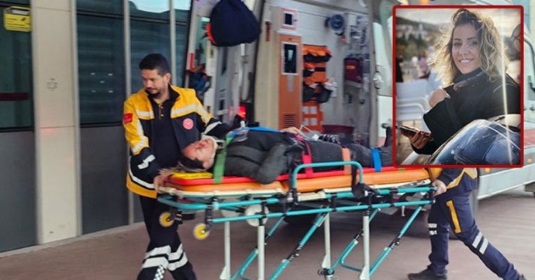 Kadın Motosiklet Kulübü Başkanı Ergier kazada ağır yaralandı