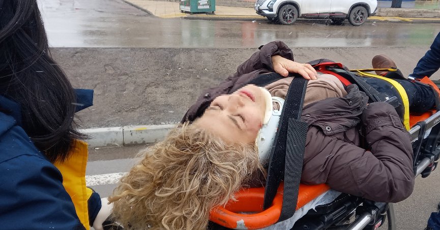 Otomobilin çarptığı kadın: Eşime şehir haber vermeyin korkar