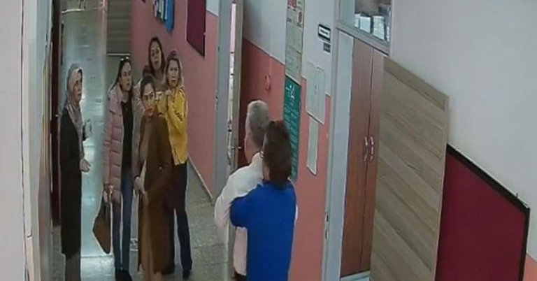 Öğretmen Heimlich manevrasıyla kurtarıldı