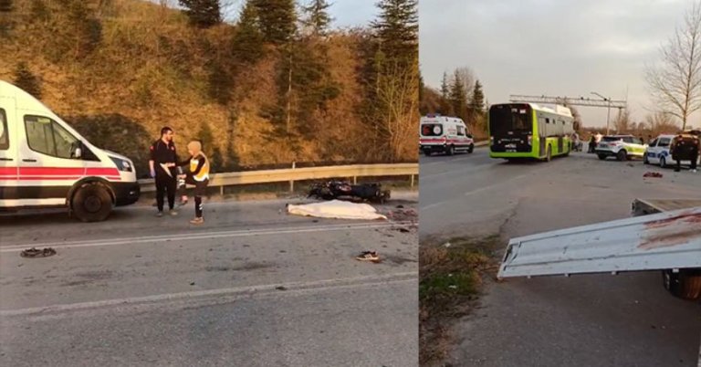 Kamyonet ile motosikletin çarpıştığı kazada ölü sayısı 2’ye çıktı