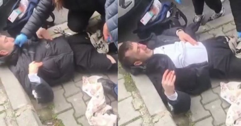 Kaldırımda yürüyen kişiye 12 el ateş edip kaçtılar