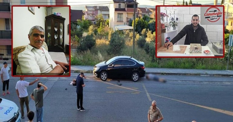 Baba-oğul tabancayla vurularak öldürüldü