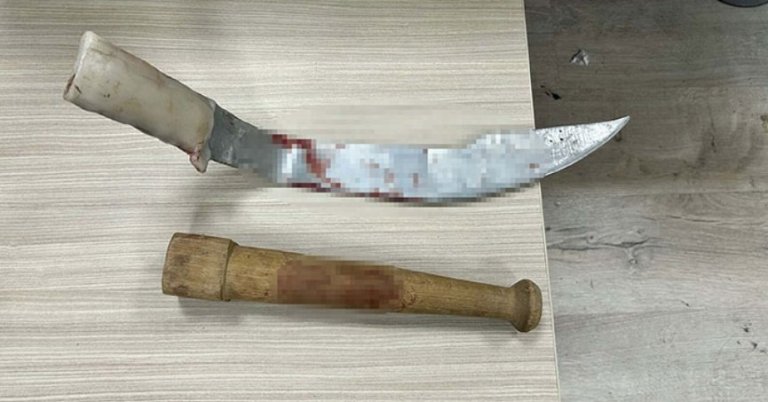 Kayınpeder ile damadın pala ve sopalı kavgası: 2 yaralı