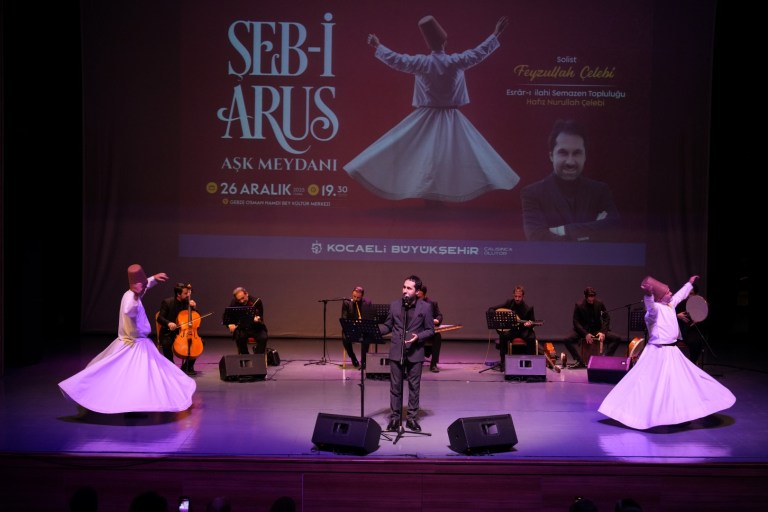 Gebze’de Aşkın Musikisi ve Sema Buluştu!
