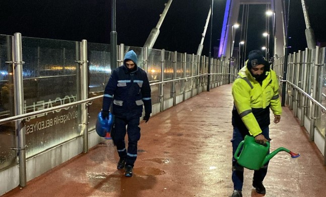 Kocaeli’de Üst Geçitlerde Güvenlik Önlemi!