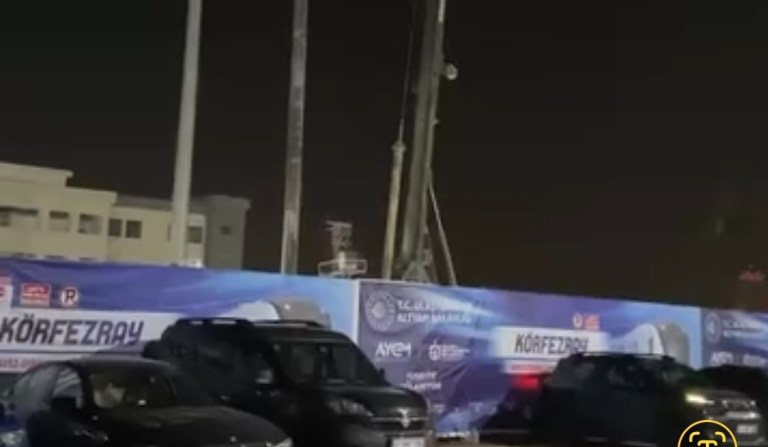 Derince’de Gece Çalışmaları Tepki Çekti!