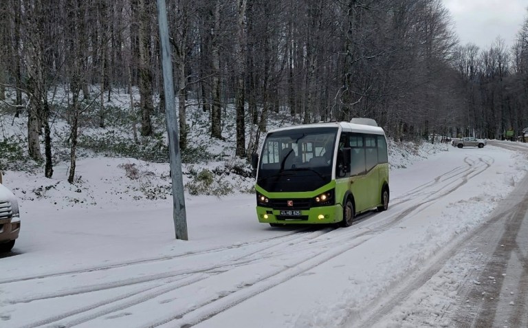Kocaeli’de Kar Keyfi İçin Ulaşım İmkânı!
