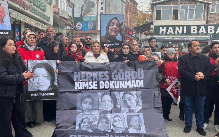 Dilovası’nda İşçi Ailelerinden Adalet Çağrısı!