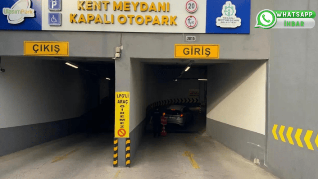 Kocaeli Kent Meydanı Otoparkında Ücret Artışı!