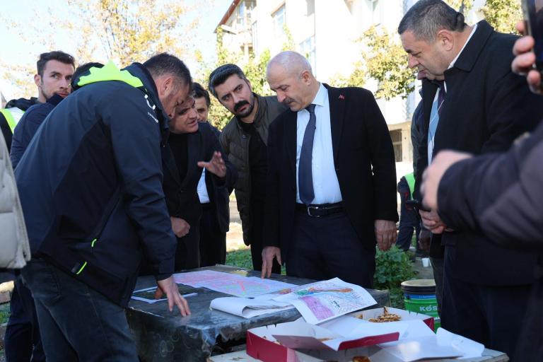 Gebze’de Topçular ve İstasyon Caddesi Arasında Yol Çalışması!