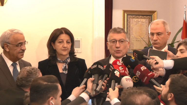 DEM Parti Heyetinden AK Parti'ye Kritik Ziyaret