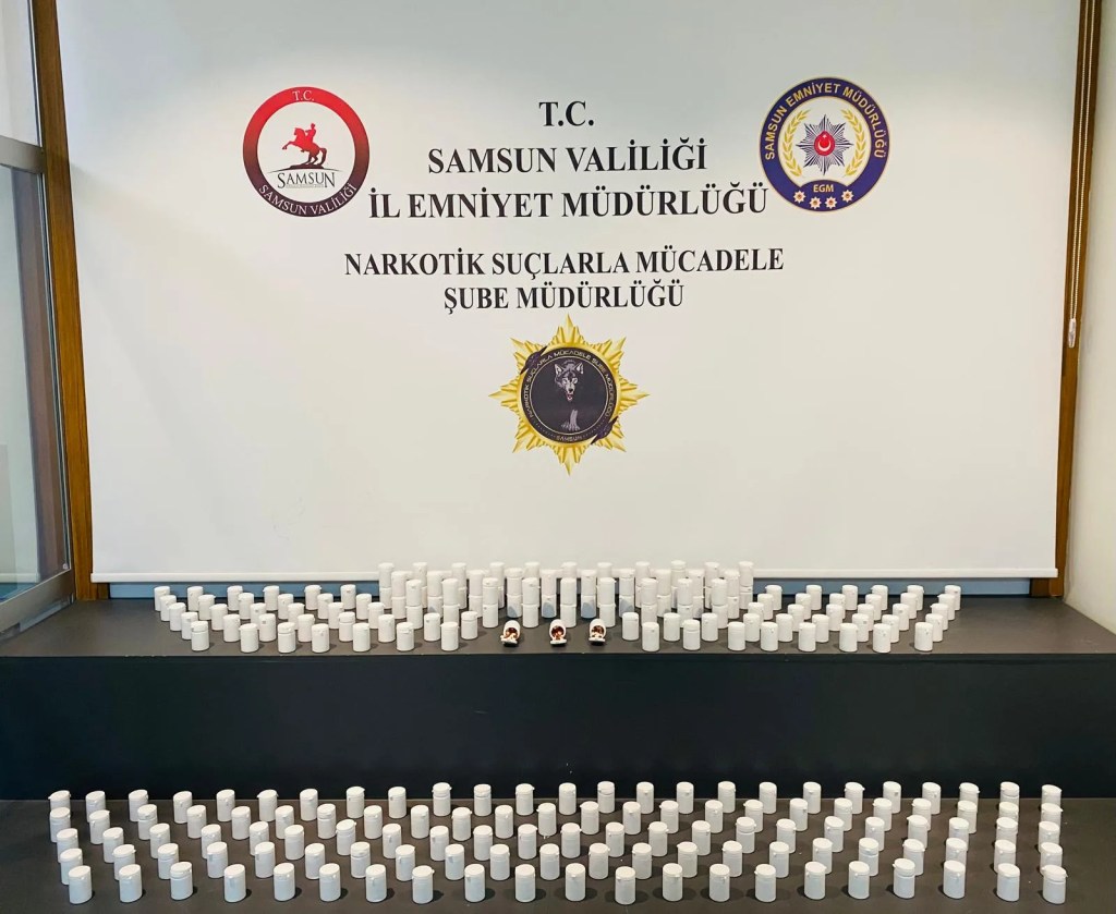 Samsun'da Büyük Uyuşturucu Operasyonu: 14 Bin Sentetik Hap Ele Geçirildi
