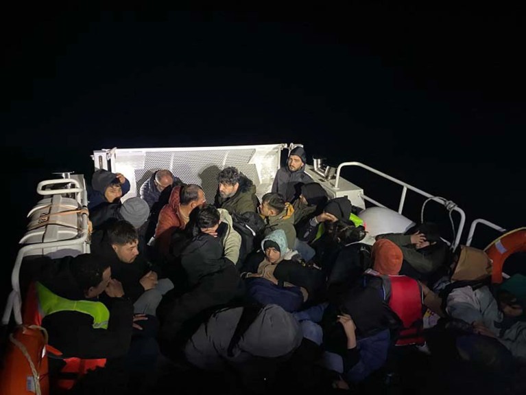 Bodrum'da 39 Kaçak Göçmen ve Organizatör Yakalandı