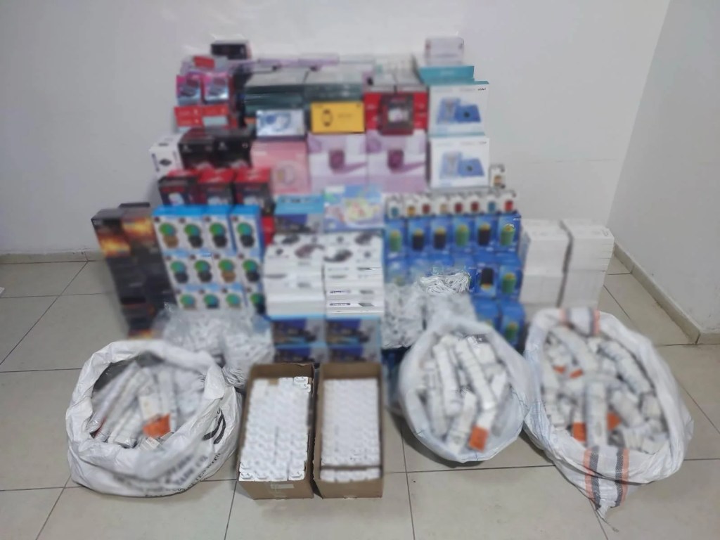 Gaziantep'te Kaçak Elektronik Operasyonu