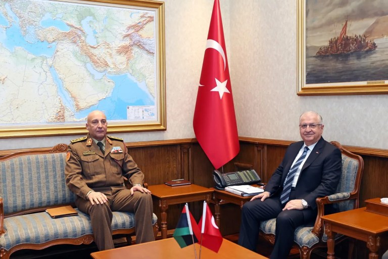 Bakan Güler Libya Genelkurmay Başkanı'nı Ağırladı