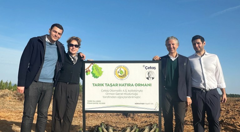 Ford Çetaş'tan Tarık Taşar Anısına Hatıra Ormanı