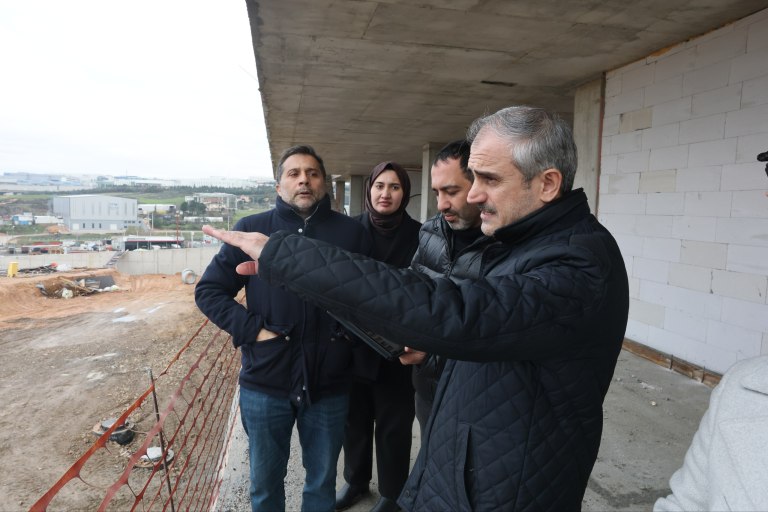 Çayırova’da Spor Lisesi İnşaatı Hızla İlerliyor!