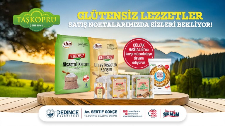 Derince’de Glütensiz Yaşam Kolaylaştı!