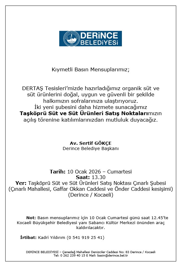 Basın Mensuplarına Özel Davet