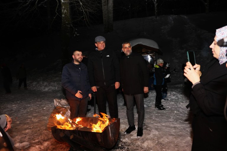 Kartepe’de Kar Sevinci Yaşandı!