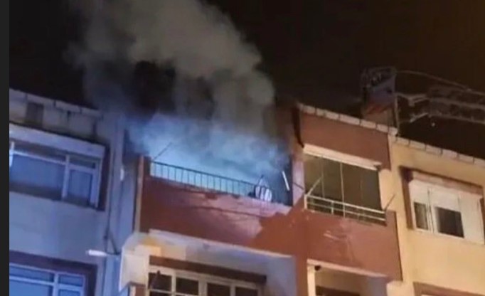 Karamürsel’de Çatı Katında Yangın!