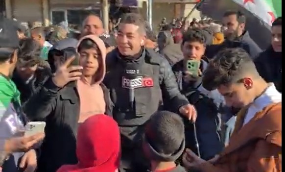 İzmitli Muhabir Rakka’da İlgiyle Karşılandı!