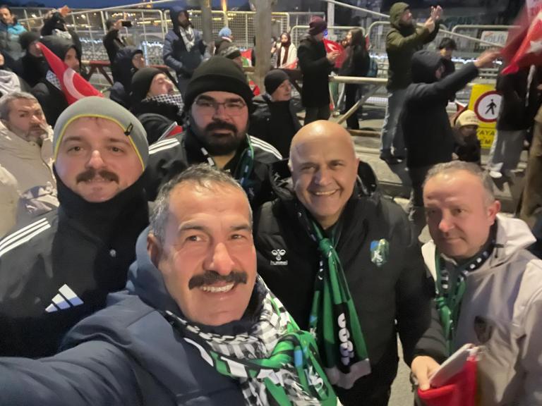 Kocaelispor’dan Filistin’e Destek!