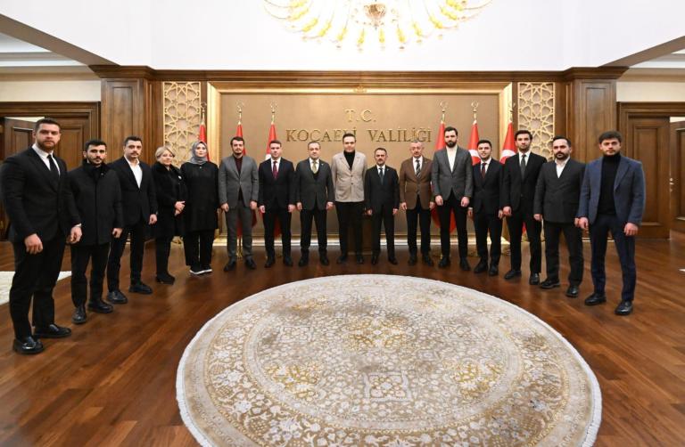 Gençlik Kolları Başkanı İbiş’ten Vali Aktaş’a Ziyaret!