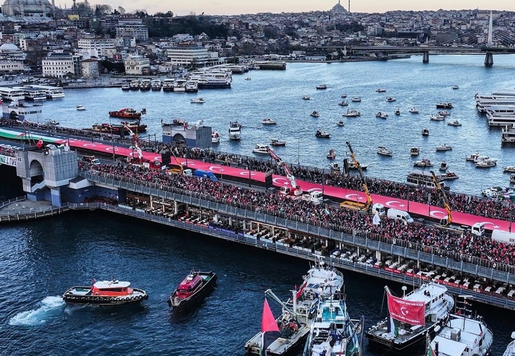Galata’da Filistin İçin Büyük Eylem!