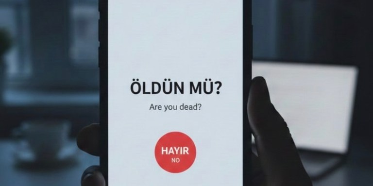 Yalnızlar İçin Yeni Uygulama: “Öldün Mü?”