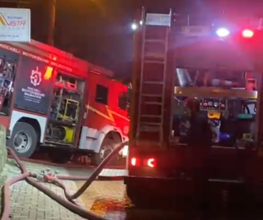 Kartepe’de Bungalov Yangını Korkuttu!