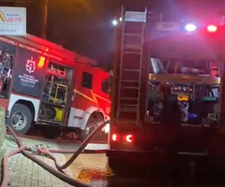 Kartepe’de Bungalov Yangını Korkuttu!