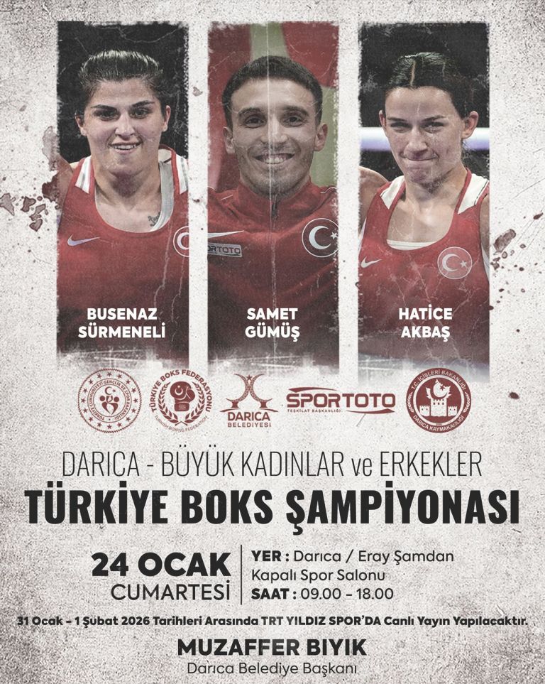 Darıca’da Türkiye Boks Şampiyonası Heyecanı!