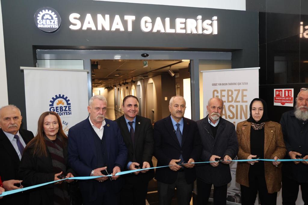 Gebze’de Basın Tarihi Sergisi Açıldı!
