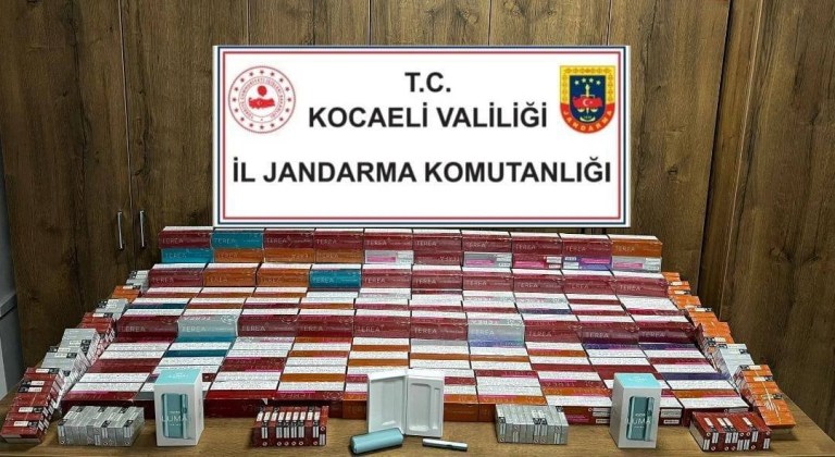 Kocaeli’de Kaçak Elektronik Sigara Operasyonu!