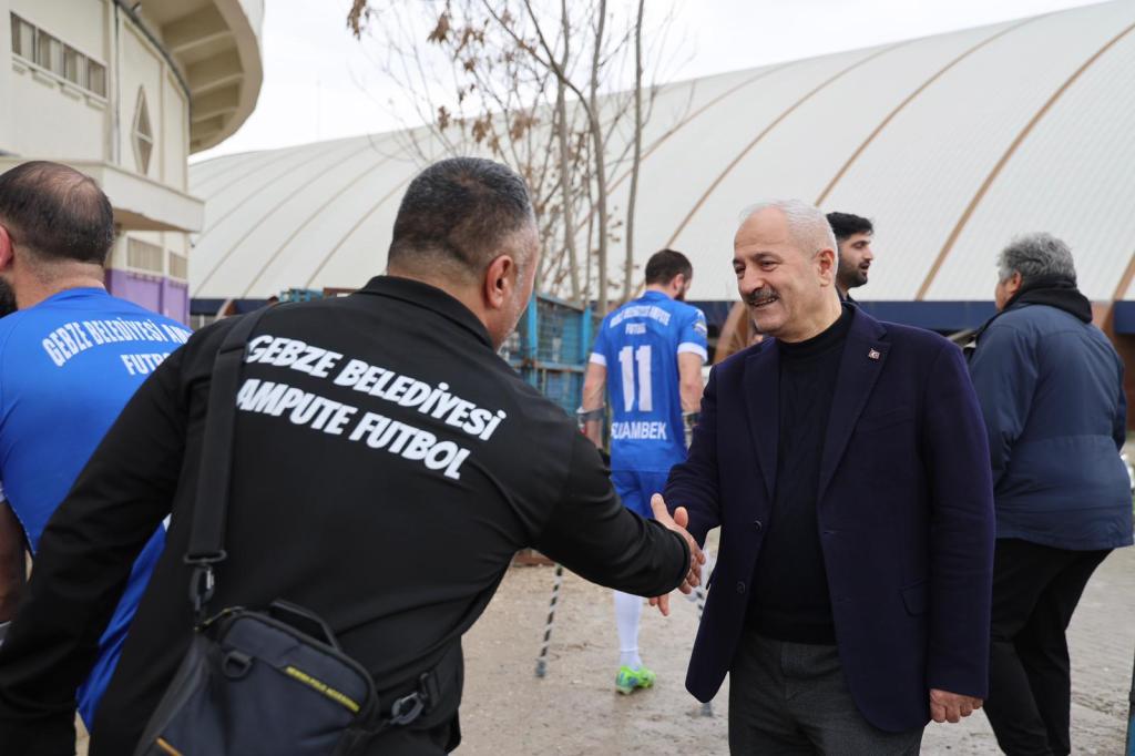 Gebze’de Ampute Futbol Galibiyeti!