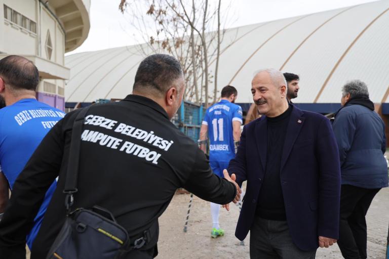Gebze’de Ampute Futbol Galibiyeti!