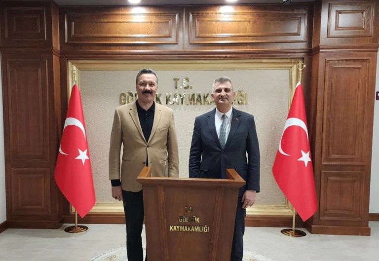 Başkan Sezer’den Kaymakam Gültekin’e Ziyaret